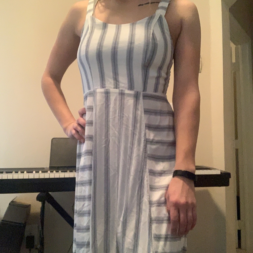 Stripped sun dress